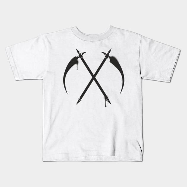 Reaper Scythes Kids T-Shirt by Genessis